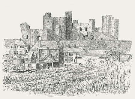 Caerphilly Castle 1960's