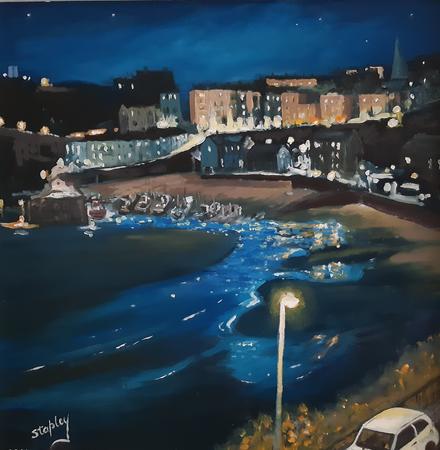 summer night Tenby U.K.