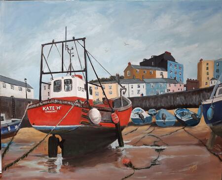 Kate H 2  Tenby Harbour West Wales U.K.