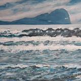 Misty Day Worms Head Gower