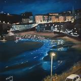 summer night Tenby U.K.