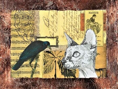 'Vintage Copper Kitty