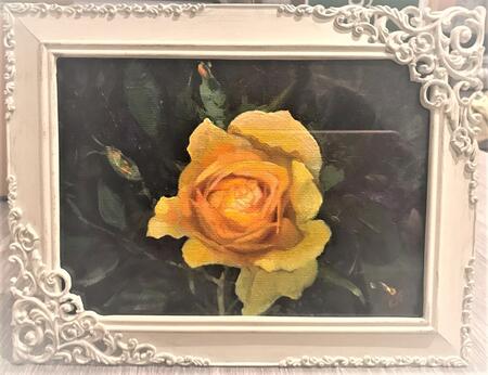 Yellow Rose - greetings for keeps