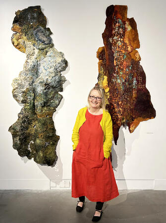 Sue Hotchkis at The Hub Sleaford