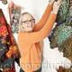 Sue Hotchkis in the studio