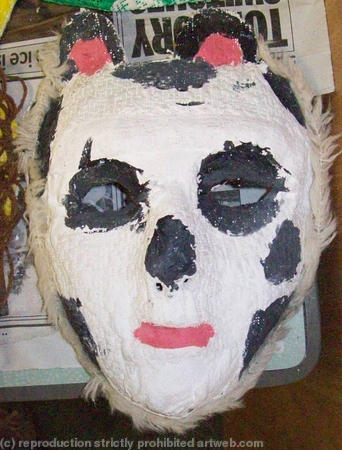 animal mask Fazakery Primary School