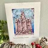 The Royal Liver Building, Christmas card