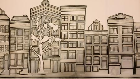 Dutch Houses (Black and White)