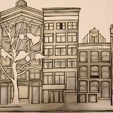 Dutch Houses (Black and White)