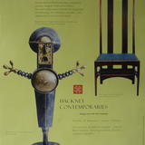 poster for the geffrye museum - 'the singing traffic warden'