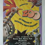 poster for 'zoo' exhibiton - 'roadrunner'