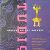 poster for Hidden Art of Hackney - 'bird in fishnet gloves'