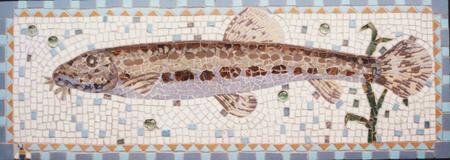 Fish panel detail from The Roundabout