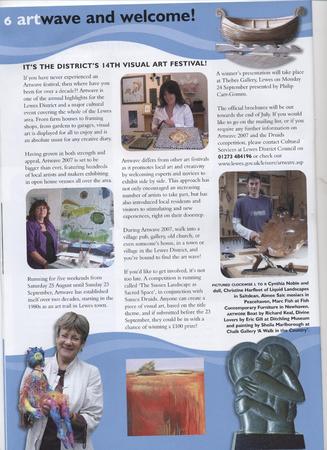 Artwave Article for Open House 2007