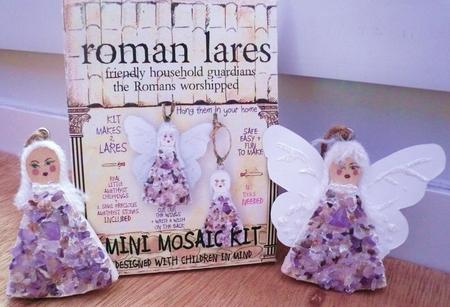 OUT OF STOCK  ROMAN LARES KIT (contains 2 lares to make )  price includes free postage