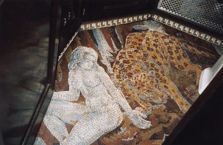 LUCILLE mosaic by Marjorie Knowles On the British Pullman