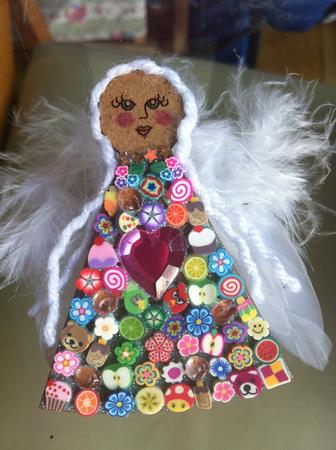 Textile Angel Mosaic 