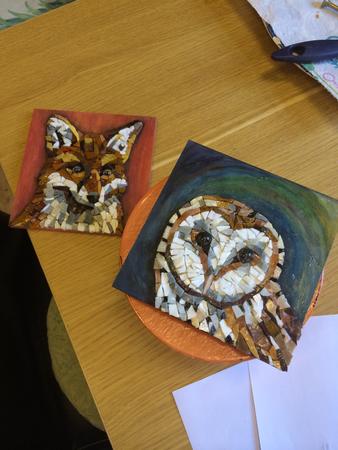 Fox and owl