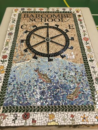 Barcombe school mosaic 