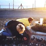 Lindy and Aimee in 1999