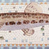 Fish panel detail from The Roundabout