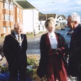 The Roundabout unveiling with the Mayor of Peacehaven 1999