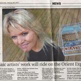 Chatsworth Mosaic for The Northern Belle