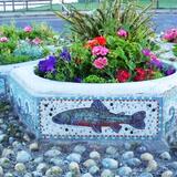 Panel detail of fish 1999