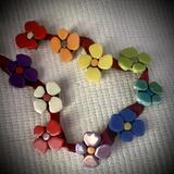 Happy flower brooches 