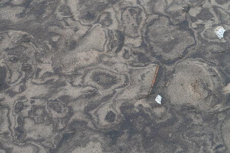 St Andrews beach markings 
