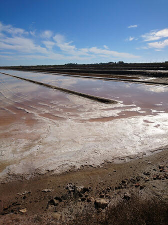 Salt pan Portugal
