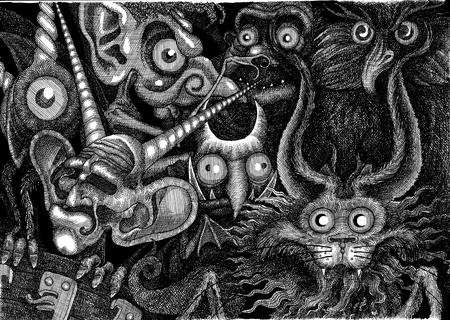 Gagazel and the Demons (cover illustration)