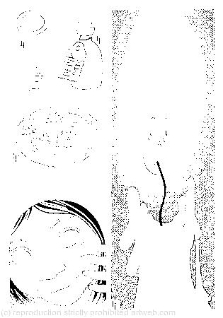 A tiny golden key; a little bottle; a very small cake; she knelt down and looked along the passage into the loveliest garden; going out altogether, like a candle