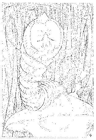  Her eyes immediately met those of a large blue caterpillar