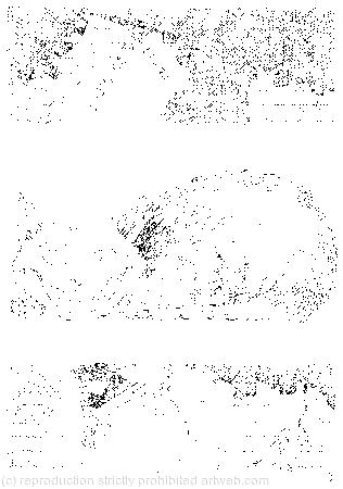The cook took the cauldron of soup off the fire/’It’s a Cheshire Cat’
