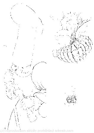 The cook was busily stirring the soup; 'Oh, don't bother me,' said the Duchess; The baby was howling so much already