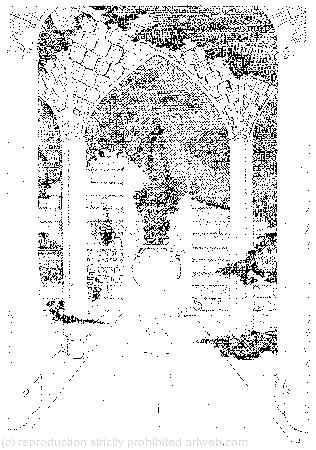 The door led right into a large kitchen