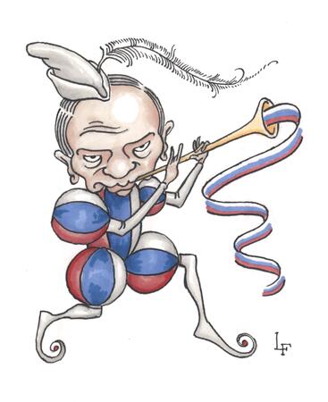 Vladimir Putin as the Pied Piper