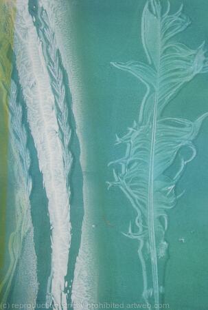 Feathers of Hope - aqua