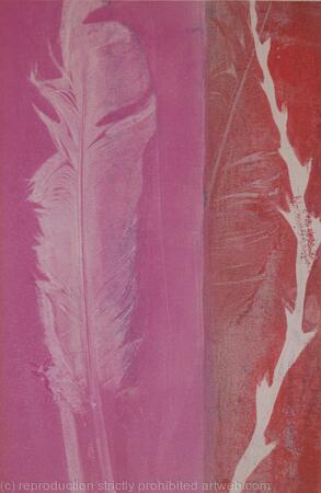 Feather of Hope - pink