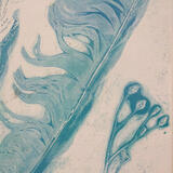 Feathers of Hope - cool blue