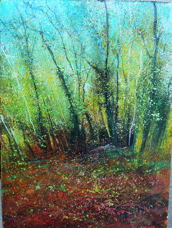 It Started to Rain  SOLD