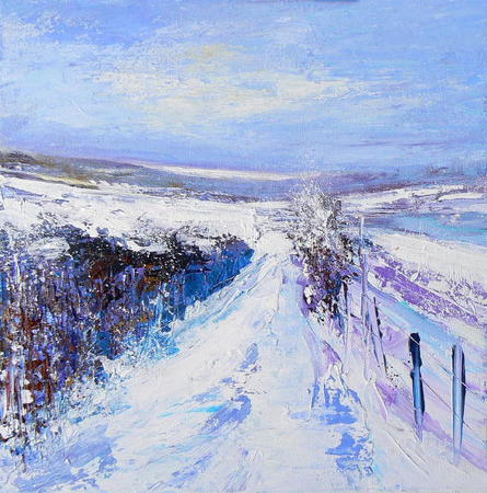 Teggs Nose Winter Walk   SOLD