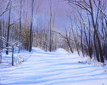 Winter Woodland  SOLD
