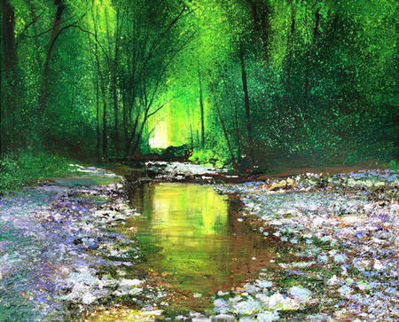 Shining Through  SOLD