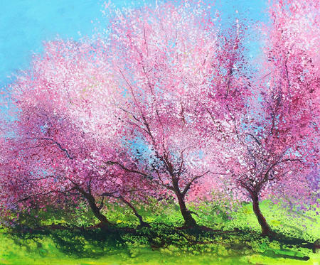 Cherry Blossom £200 SOLD LD SALE