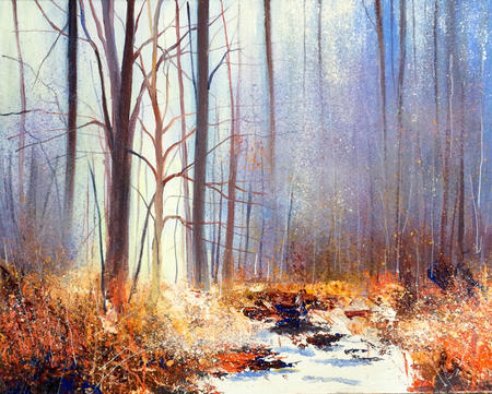 Misty Autumn Light SOLD