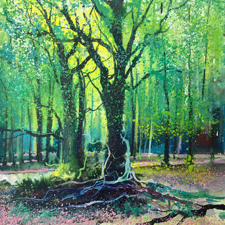 Spring Wood Day 37 SOLD