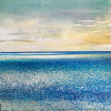 Sea Sparkles Day 74 SOLD