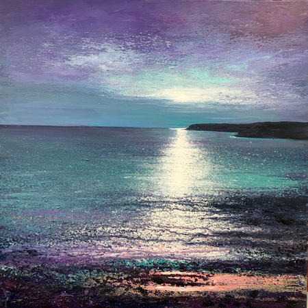 North Coast Moonlight. Day 88 SOLD